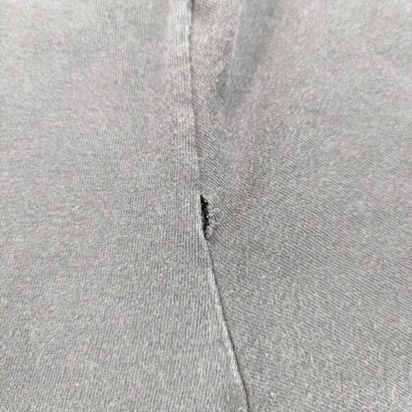 Tommy Hilfiger Denim Spellout logo Longsleeve Crew neck T-shirt Black Men's L - Picture 6 of 10